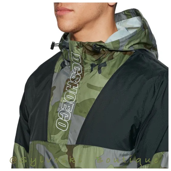 🔥 DC Wreckin Anorak Jacket Waterproof NWT - Picture 4 of 5
